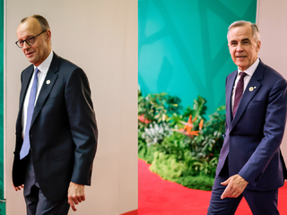 Friedrich Merz Mark Carney