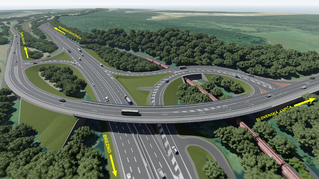 R1 diaľnica Banská Bystrica Slovenská Ľupča