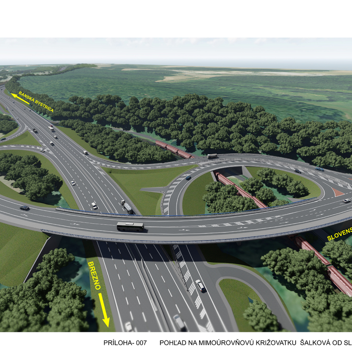 R1 diaľnica Banská Bystrica Slovenská Ľupča