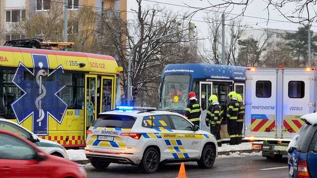 Košice električky zrážka