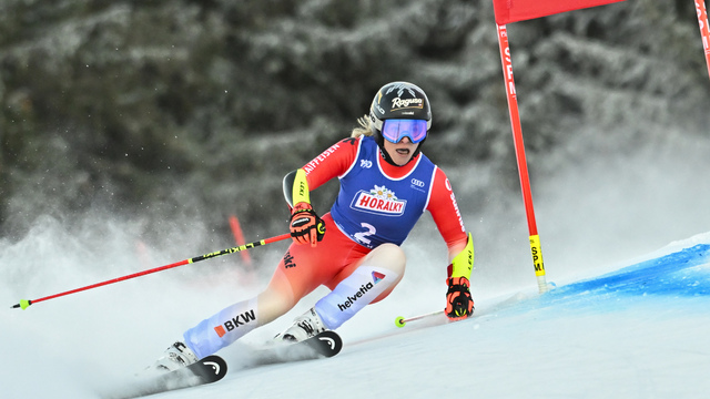 švajčiarska lyžiarka Lara Gutová-Behramiová 