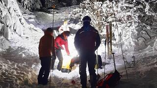 lavína horská záchranná služba