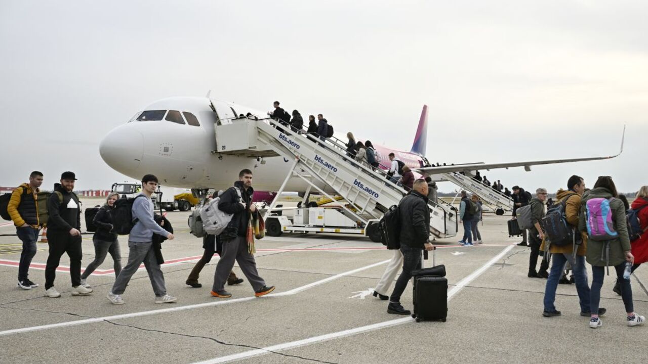 Wizz Air letisko lietadlo cestujúci 