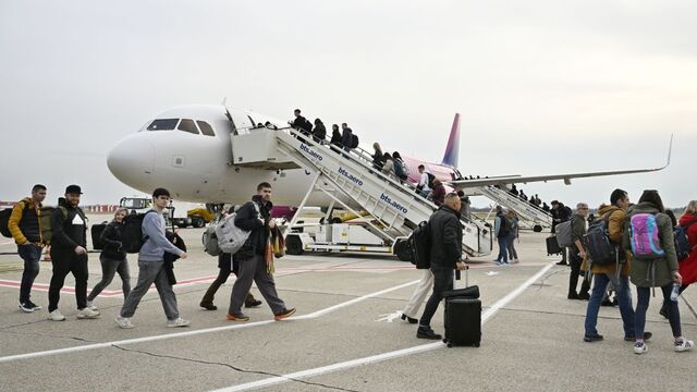 Wizz Air letisko lietadlo cestujúci 