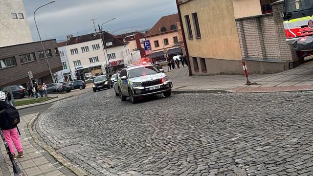 česká polícia, zásah v Uherskom Brode