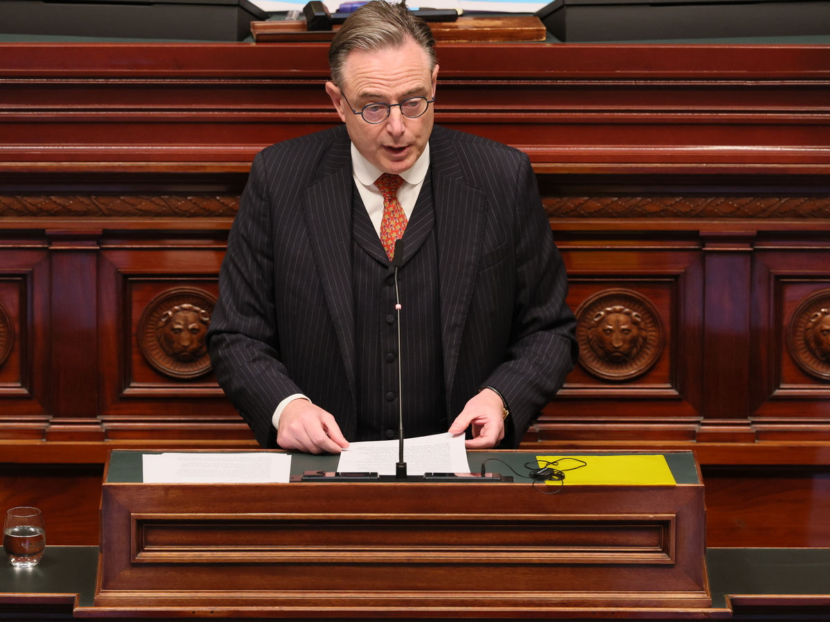 Belgický premiér Bart de Wever