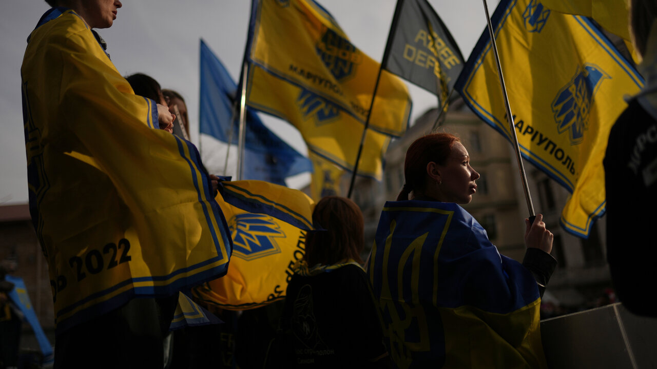 Ukrajina vlajka vlajky