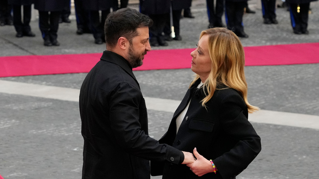 Zelenskyj Meloniová