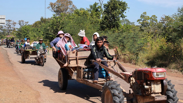 boje Thajsko Kambodža