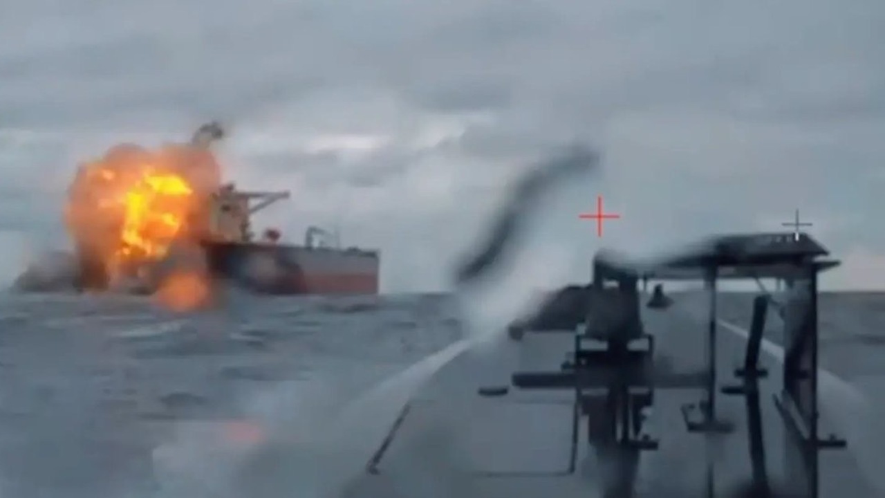 Ukrajina tanker na Čiernom mori