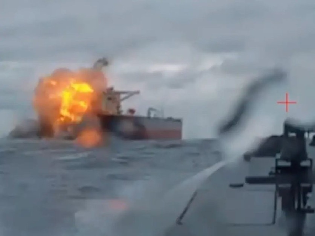 Ukrajina tanker na Čiernom mori