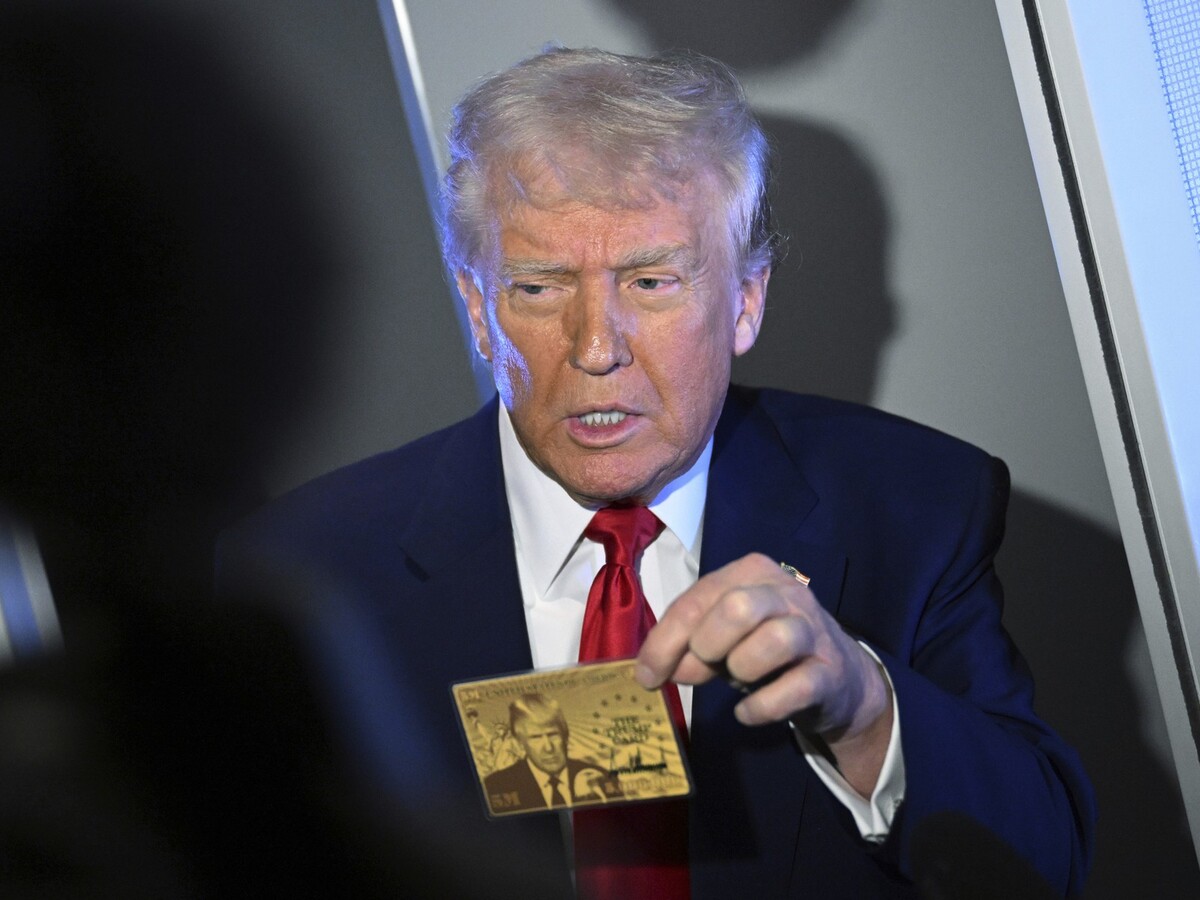 Trump zlatá karta
