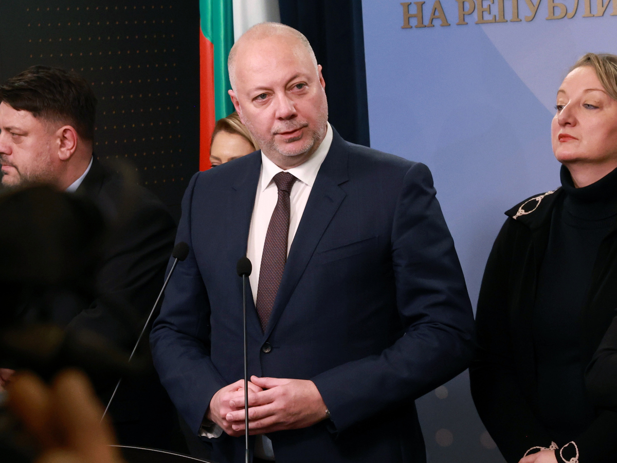 Bulharský premiér Žeľazkov