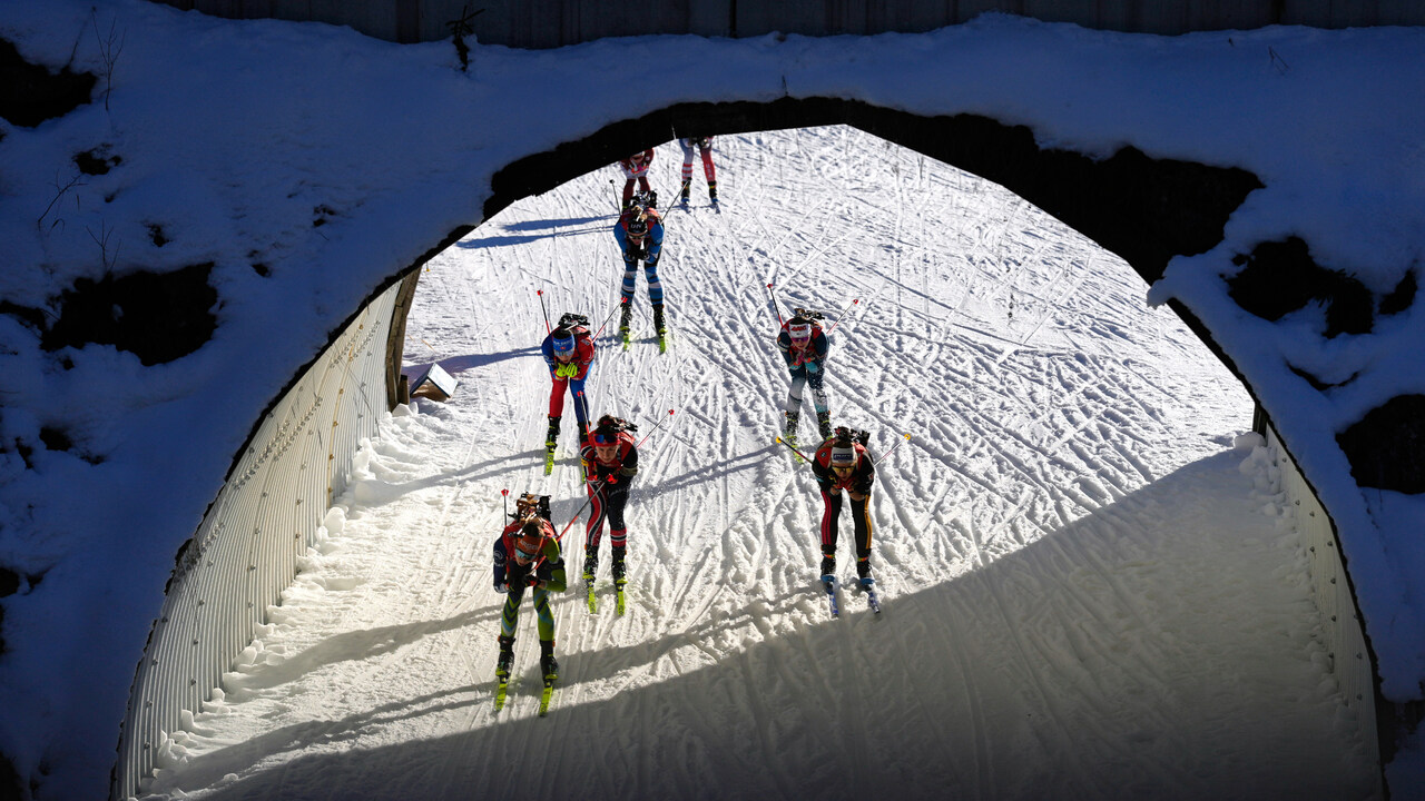 Biatlon Emma Kapustová Rakúsko