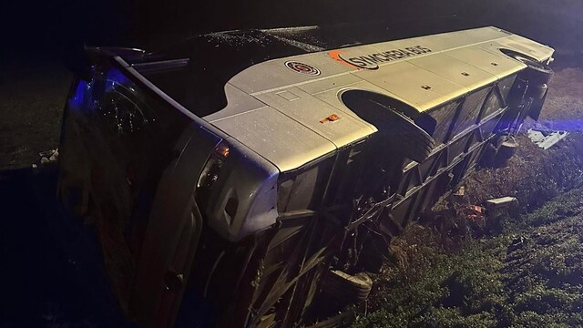 nehoda D1 autobus bratislava