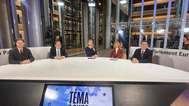 Téma z europarlamentu Yar, Ondruš, Vondra, Dostal