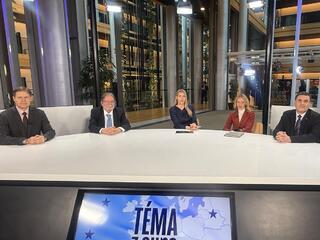 Téma z europarlamentu Yar, Ondruš, Vondra, Dostal