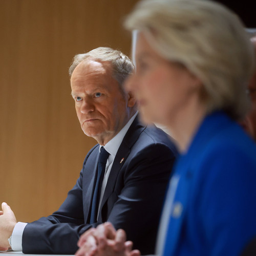 Donald Tusk, Ursula von der Leyenová