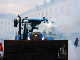 farmári, protest
