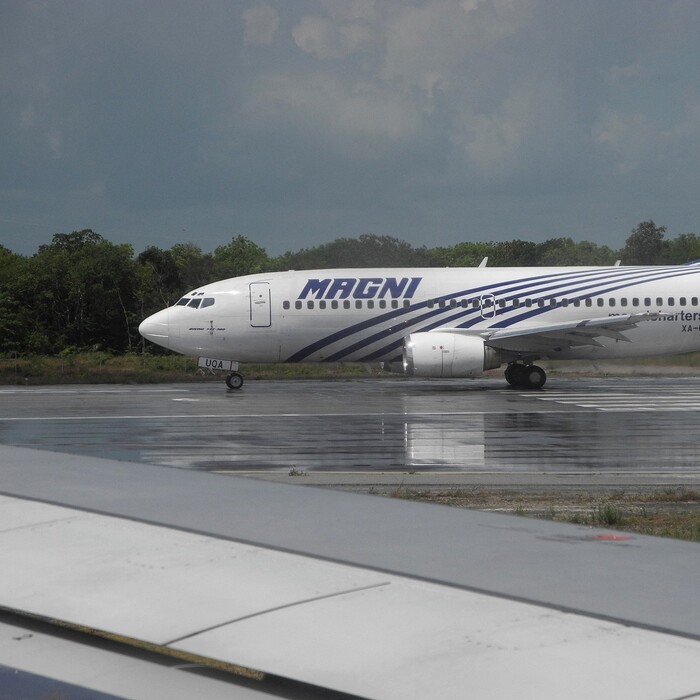 lietadlo spoločnosti Magnicharters 