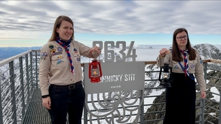 Betlehemské svetlo Lomnický štít