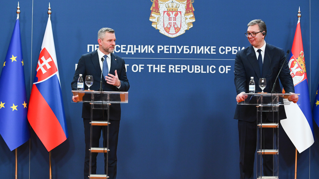 Pellegrini a Vučič