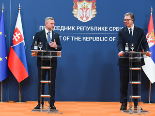 Pellegrini a Vučič