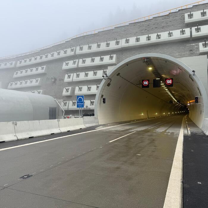 Višňové tunel otvorenie