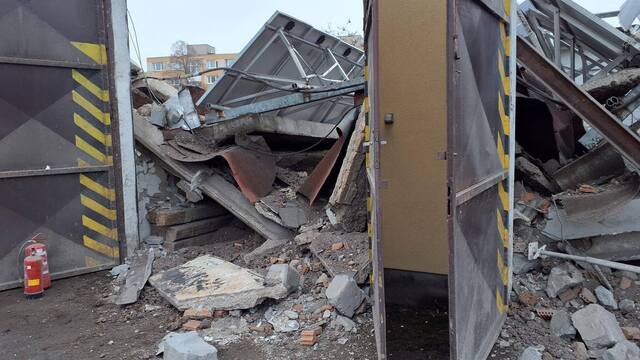 pád strechy Veľké Kapušany