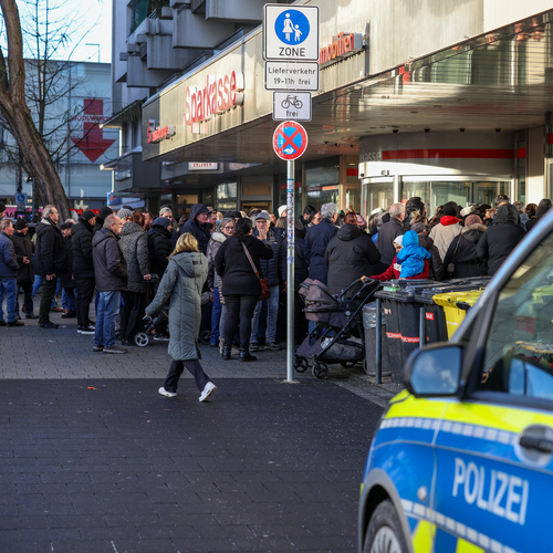 Nemecko vykradnutá pobočka sporiteľne
