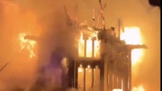 Amsterdam kostol požiar