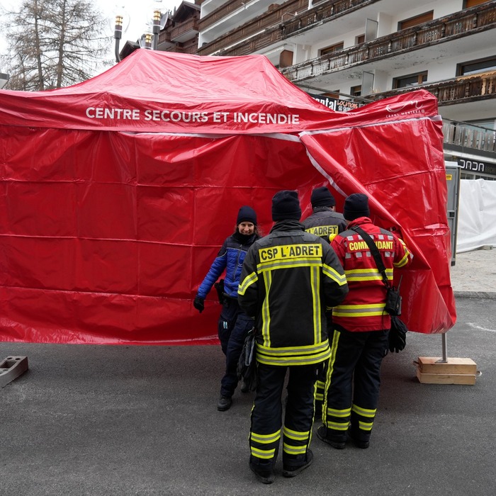 Švajčiarsko požiar, bar