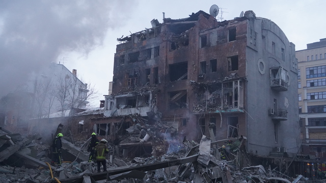 Charkov - ruský útok