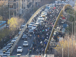Irán protesty
