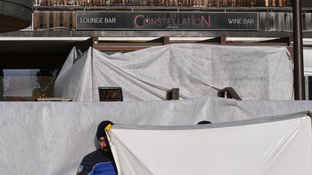 Švajčiarsko požiar