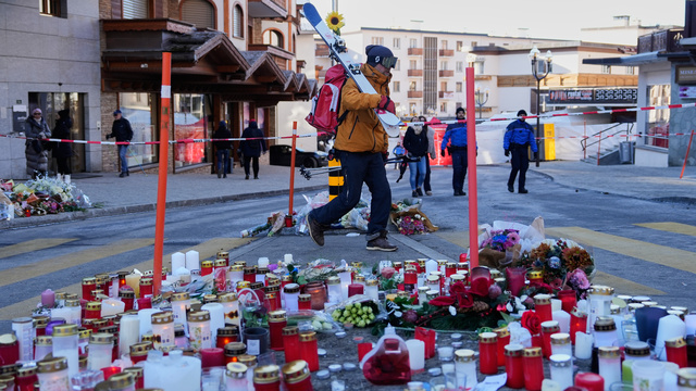 Švajčiarsko, požiar, Crans-Montana