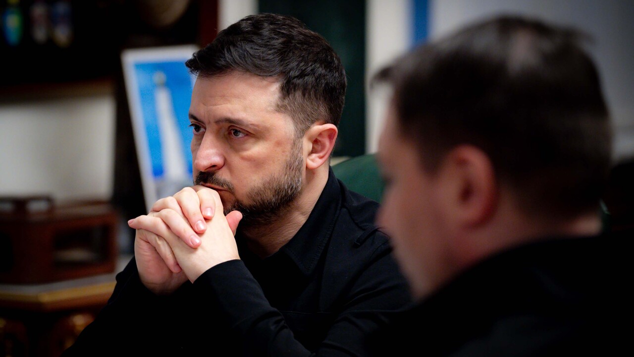 Volodymyr zelenskyj (rokovanie ochotnych v kyjeve 3. 1.)