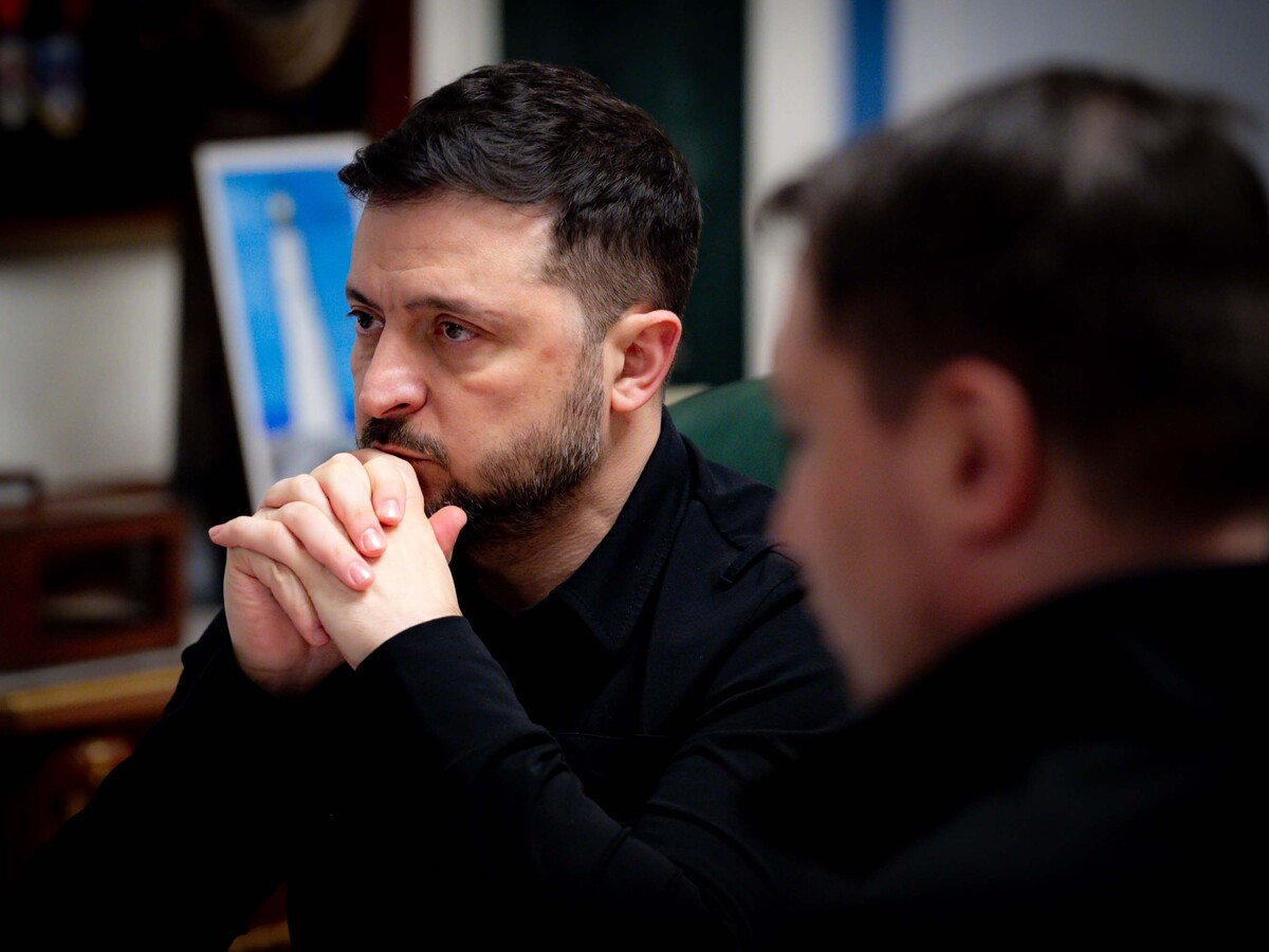 Volodymyr zelenskyj (rokovanie ochotnych v kyjeve 3. 1.)