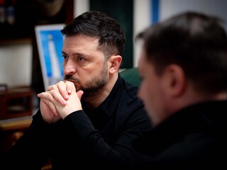 Volodymyr zelenskyj (rokovanie ochotnych v kyjeve 3. 1.)