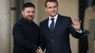 Volodymyr Zelenskyj, Emmanuel Macron