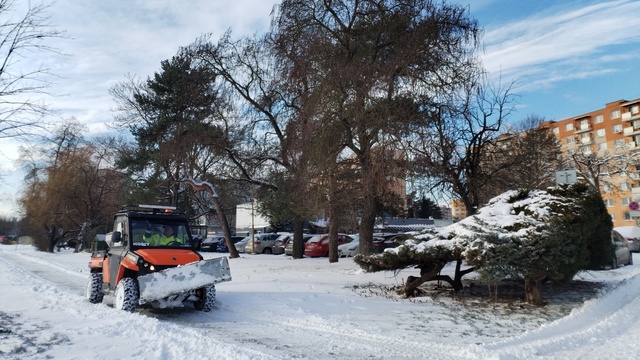 Kosice kalamita sneh snezenia odhrnanie snehu