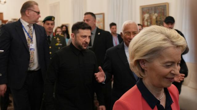 Zelenskyj na Cypre