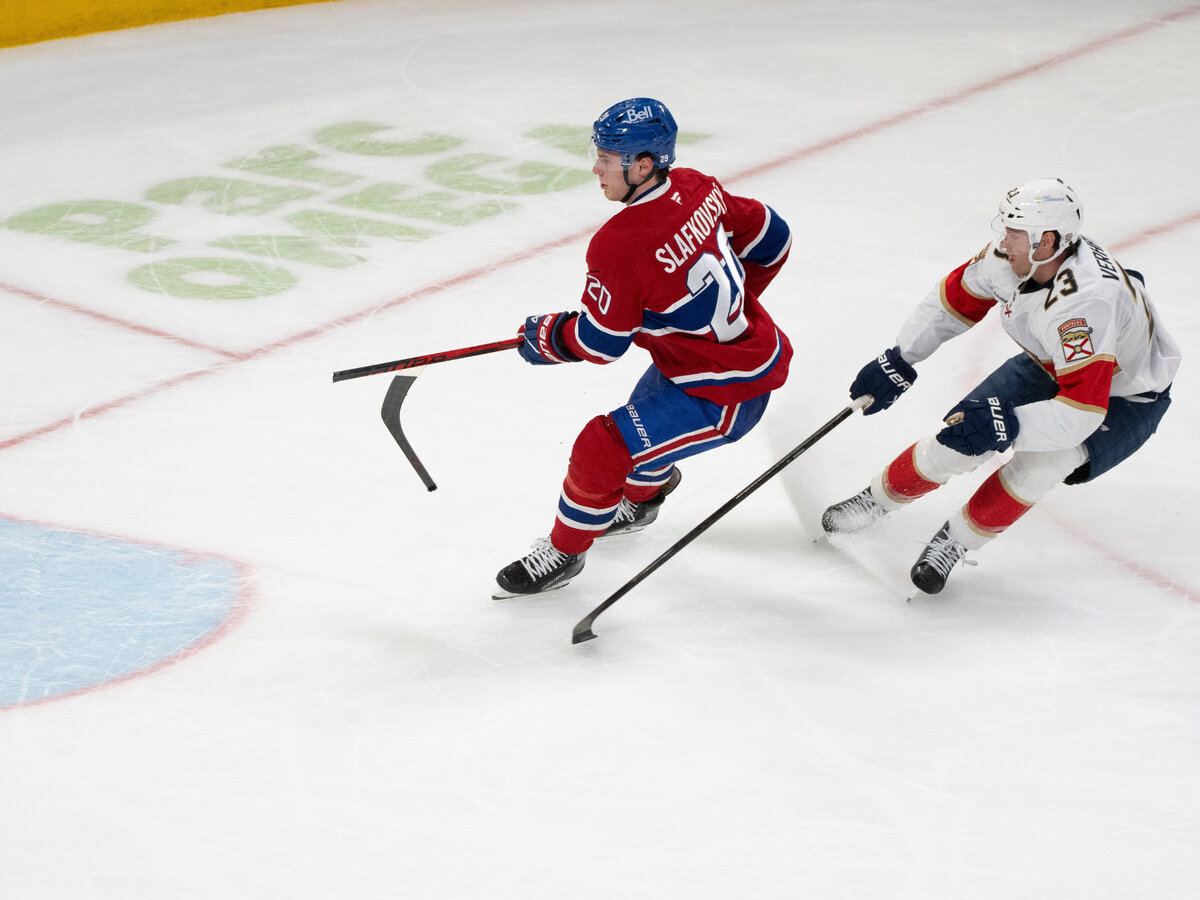 Montreal Canadiens Juraj Slafkovsky