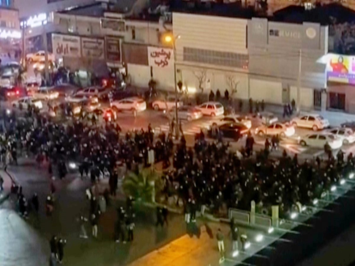 Irán protesty