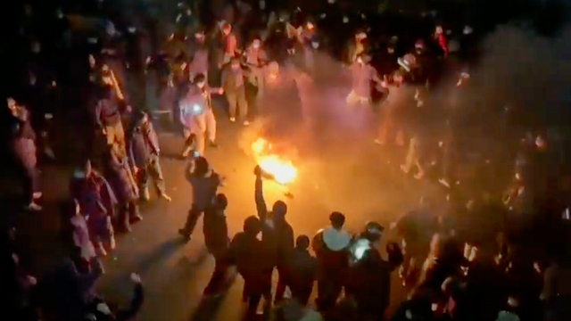 protesty, teheran, iran