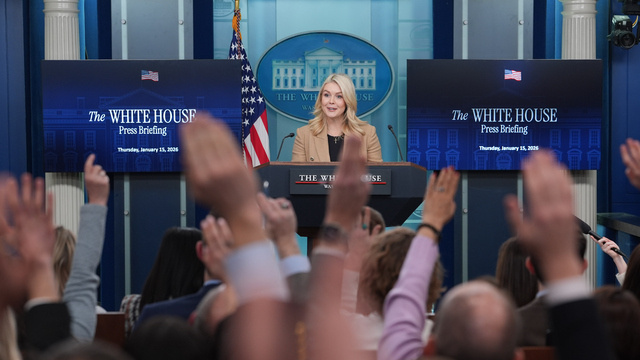 Karoline Leavittová Biely dom USA