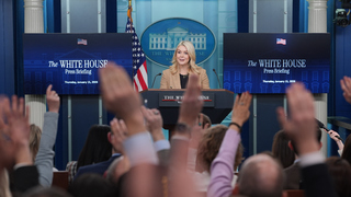 Karoline Leavittová Biely dom USA