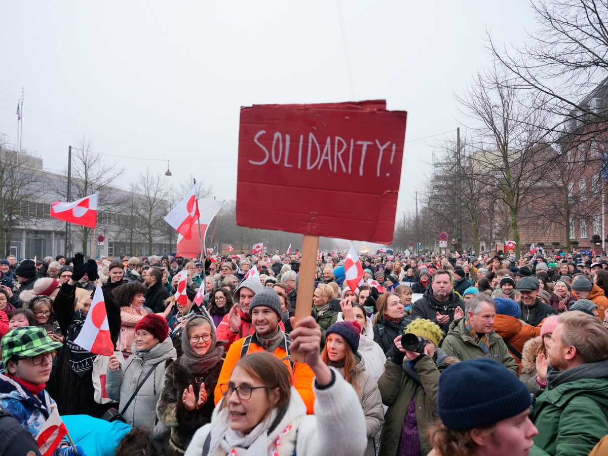 Protest Dánsko