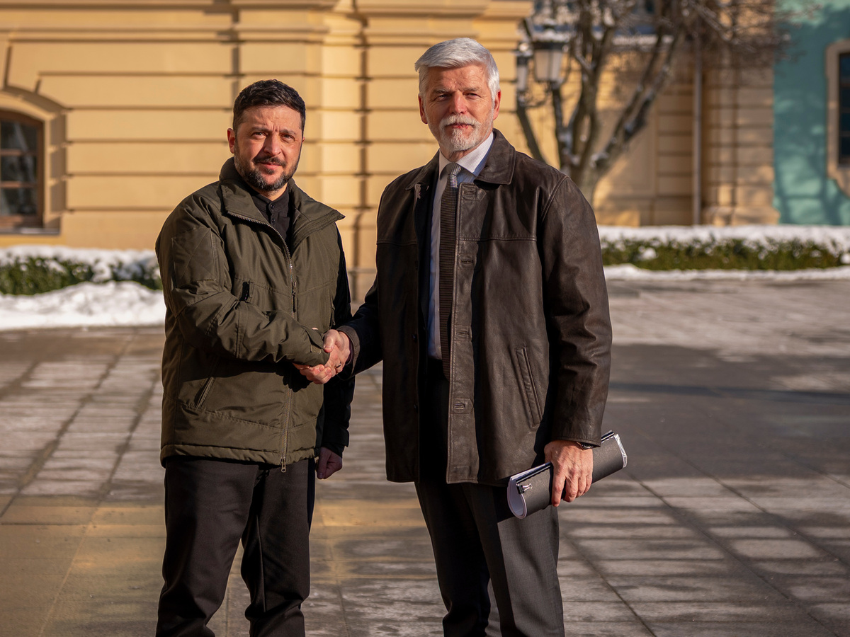 Petr Pavel Volodymyr Zelenskyj