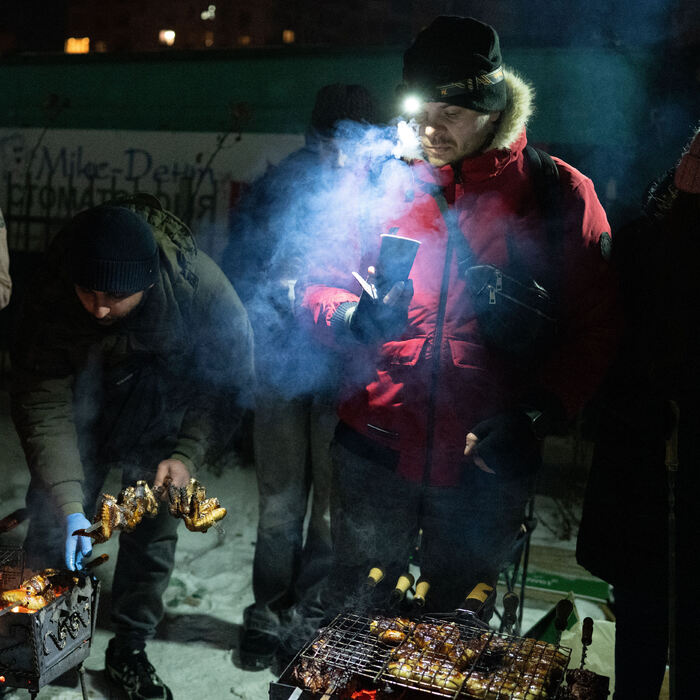 Ukrajina Kyjev výpadky elektriny
